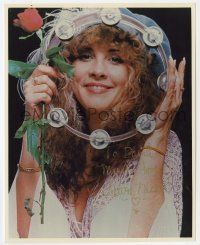 2d0914 STEVIE NICKS signed color 8x10 REPRO still '90s portrait of the great Fleetwood Mac singer!