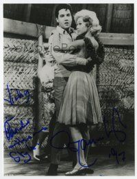2d1155 SUZANNA LEIGH signed 8x10 REPRO still '97 c/u with Elvis Presley in Paradise Hawaiian Style!