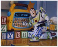 2d0921 TIM ALLEN signed color 8x10 REPRO still '00s great image of Buzz Lightyear from Toy Story!