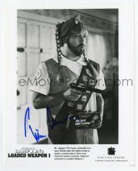 2d1157 TIM CURRY signed 8x10 REPRO still '00s as a Girl Scout in National Lampoon's Loaded Weapon!