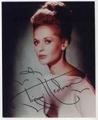 2d0923 TIPPI HEDREN signed color 8x10 REPRO still '80s c/u of the beautiful Alfred Hitchcock star!