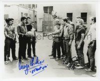 2d1171 WEST SIDE STORY signed 8x10 REPRO still '80s by BOTH Russ Tamblyn AND George Chakiris!