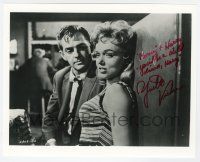2d1176 YVETTE VICKERS signed 8x10 REPRO still '80s great c/u from Attack of the 50 Foot Woman!