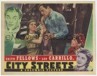 2d0361 CITY STREETS signed LC REPRO '38 by Tommy Bond, who's with Leo Carrillo & Edith Fellows!