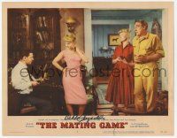 2d0090 MATING GAME signed LC #7 '59 by Debbie Reynolds, who's with Tony Randall, Merkel & Douglas!