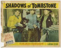 2d0097 SHADOWS OF TOMBSTONE signed LC #6 '53 by BOTH Rex Allen AND Slim Pickens, Arizona cowboys!