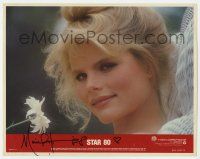 2d0101 STAR 80 signed LC #1 '83 by Mariel Hemingway, best portrait as tragic star Dorothy Stratten!