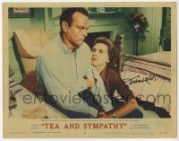 2d0104 TEA & SYMPATHY signed LC #8 '56 by Deborah Kerr, who's with her cold husband Leif Erickson!