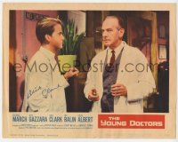 2d0113 YOUNG DOCTORS signed LC #4 '61 by Dick Clark, who's close up with Dr. Fredric March!