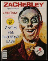 2d0238 JOHN ZACHERLE signed magazine '98 great Basil Godor art of The Cool Ghoul on the cover!
