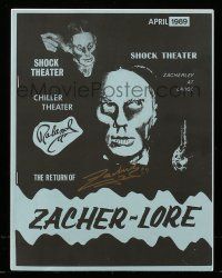 2d0239 JOHN ZACHERLE signed magazine April 1989 The Return of Zacher-Lore, filled with cool images!