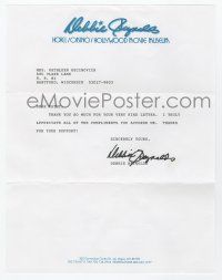 2d0011 DEBBIE REYNOLDS 9x11 letter July 11, 1998 thanking a fan for a nice letter she wrote!