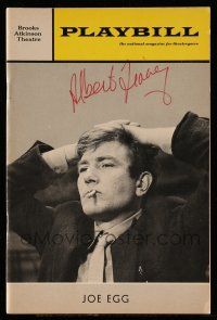 2d0159 ALBERT FINNEY signed playbill '68 when he starred in Joe Egg on the Broadway stage!