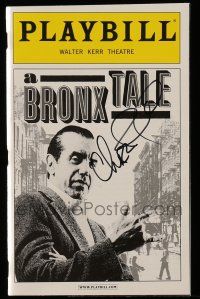 2d0172 CHAZZ PALMINTERI signed playbill '07 when he starred in his one-man show A Bronx Tale!
