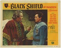 2f558 BLACK SHIELD OF FALWORTH LC #7 '54 knight Tony Curtis & Herbert Marshall as Earl of Mackworth!