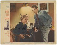 2f563 BLUE GARDENIA LC #3 '53 Richard Conte sitting on desk looks down at Anne Baxter, Fritz Lang!