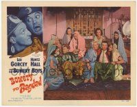 2f573 BOWERY TO BAGDAD LC #1 '54 Bowery Boys Leo Gorcey & Huntz Hall with sexy harem girls!