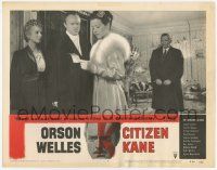 2f595 CITIZEN KANE LC #7 R56 Dorothy Comingore watches Orson Welles looking at Ruth Warrick!