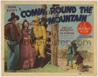 2f053 COMIN' ROUND THE MOUNTAIN TC R40s Ann Rutherford with Gene Autry & Smiley Burnette!
