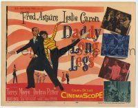 2f063 DADDY LONG LEGS TC '55 wonderful art of Fred Astaire dancing with Leslie Caron!