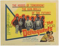 2f077 DELINQUENTS TC '57 Robert Altman, Tom Laughlin way before starring in Billy Jack!