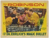 2f634 DR. EHRLICH'S MAGIC BULLET LC R40s men gathered around unconscious Edward G. Robinson in lab!