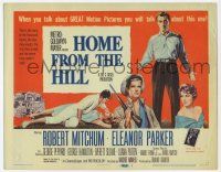 2f174 HOME FROM THE HILL TC '60 Robert Mitchum, Eleanor Parker, George Peppard, George Hamilton!