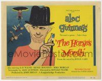 2f177 HORSE'S MOUTH TC '59 great artwork of Alec Guinness, the man's a genius!