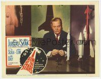2f718 I AIM AT THE STARS LC #5 '60 best portrait of Curt Jurgens as Wernher Von Braun by rockets!