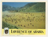 2f764 LAWRENCE OF ARABIA pre-Awards LC '62 David Lean, far shot of men on horses attacking Aqaba!