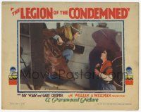 2f765 LEGION OF THE CONDEMNED LC '28 pilot Gary Cooper stares at shocked Fay Wray by airplane!