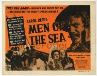 2f256 MEN OF THE SEA TC R51 Carol Reed's Midshipman Easy, they challenged the Spanish Armada!