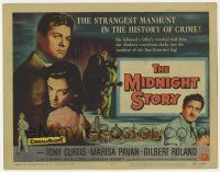 2f260 MIDNIGHT STORY TC '57 Tony Curtis in the strangest San Francisco manhunt in crime's history!