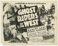 2f319 PHANTOM RIDER TC R54 Republic serial, Native American w/gun, Ghost Riders of the West!