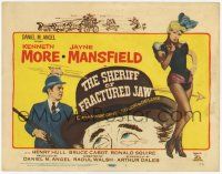 2f391 SHERIFF OF FRACTURED JAW TC '59 sexy burlesque dancer Jayne Mansfield, Kenneth More