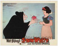 2f910 SNOW WHITE & THE SEVEN DWARFS LC R67 Disney classic, Snow White getting apple from witch!