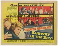 2f427 SUBWAY IN THE SKY TC '59 Van Johnson is hunted by the Berlin underground police!