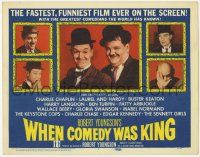 2f501 WHEN COMEDY WAS KING TC '60 Keystone Kops wrapped up with bad guy by pole!
