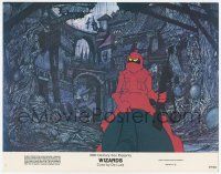 2f987 WIZARDS color 11x14 still #3 '77 Ralph Bakshi directed animation, cool fantasy image!