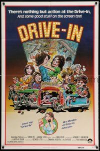 2g250 DRIVE-IN 1sh '76 Texas movie theater teen comedy, Glenn Morshower, Lisa Lemole!