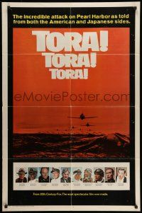 2g869 TORA TORA TORA style B int'l 1sh '70 the attack on Pearl Harbor, Japanese Zero fighters!