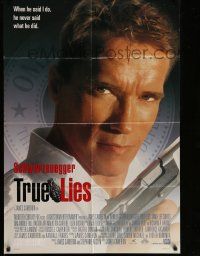 2g880 TRUE LIES style A advance 1sh '94 Arnold Schwarzenegger, directed by James Cameron!