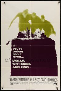 2g893 UNMAN, WITTERING & ZIGO 1sh '71 David Hemmings, if you're curious about murder...