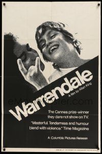 2g921 WARRENDALE 1sh '67 early important documentary about mental illness!