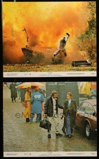 2h141 LE MANS 2 color 8x10 stills '71 great images of race car driver Steve McQueen & cars exploding