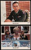 2h026 BLUE SKY 8 8x10 mini LCs '94 Jessica Lange, Tommy Lee Jones, directed by Tony Richardson!