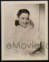 2h712 GAIL PATRICK 4 8x10 stills '39 in wonderful white dress for Man of Conquest!