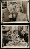 2h939 LET'S FALL IN LOVE 2 8x10 stills '34 romantic images of Edmund Lowe & Ann Sothern, Ratoff!