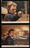2h038 MAGNUM FORCE 8 color English FOH LCs '73 Clint Eastwood as Dirty Harry in San Francisco!