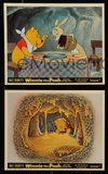 2h062 WINNIE THE POOH & THE HONEY TREE 8 color English FOH LCs '66 Disney cartoon, Eeyore, Rabbit